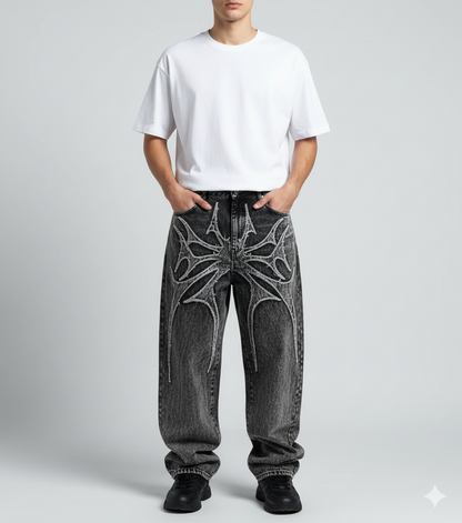 baggy jean outfit vetement 