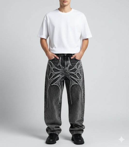 baggy jean outfit vetement 